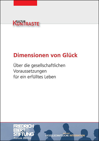 Cover der Publikation Dimensionen vom Glueck