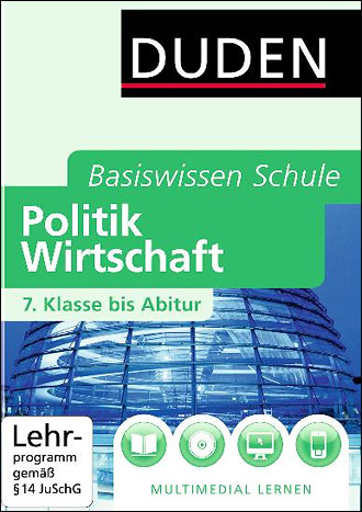 Cover der Publikation Basiswissen Schule - 7. Klasse bis Abitur - Politik und Wirtschaft